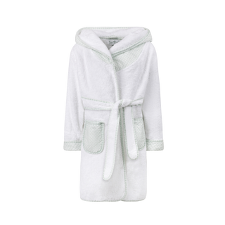 The Classic Robe - Aqua Geo