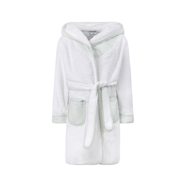 The Classic Robe - Aqua Geo