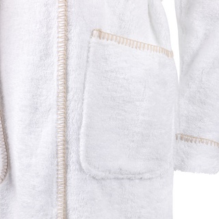 The Signature Robe - Linen Stitch